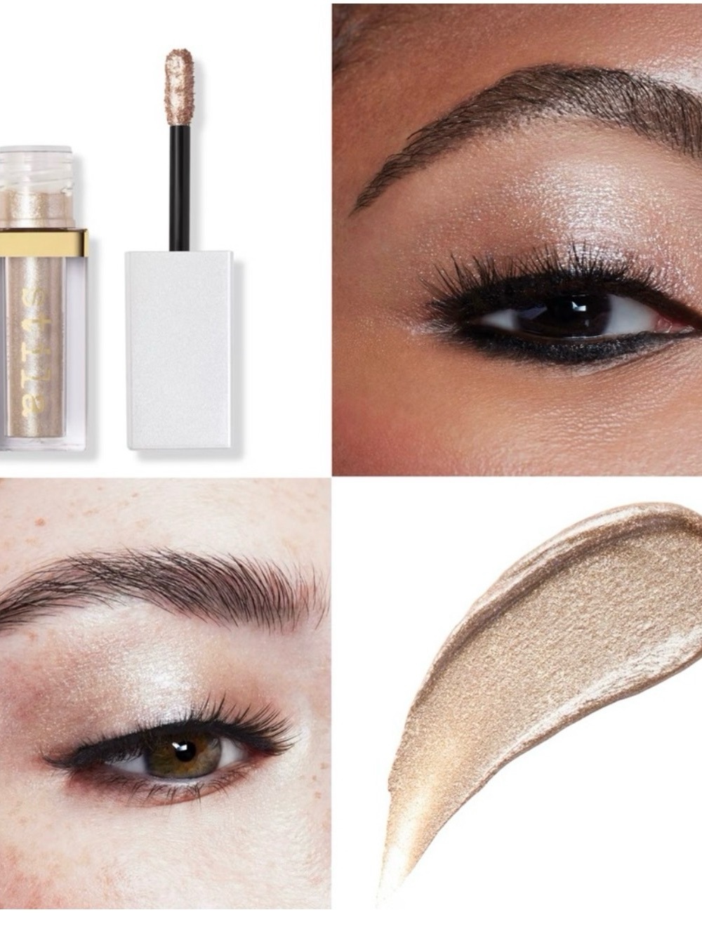 Stila Glisten & Glow Liquid Eye Shadow- ocean NIb